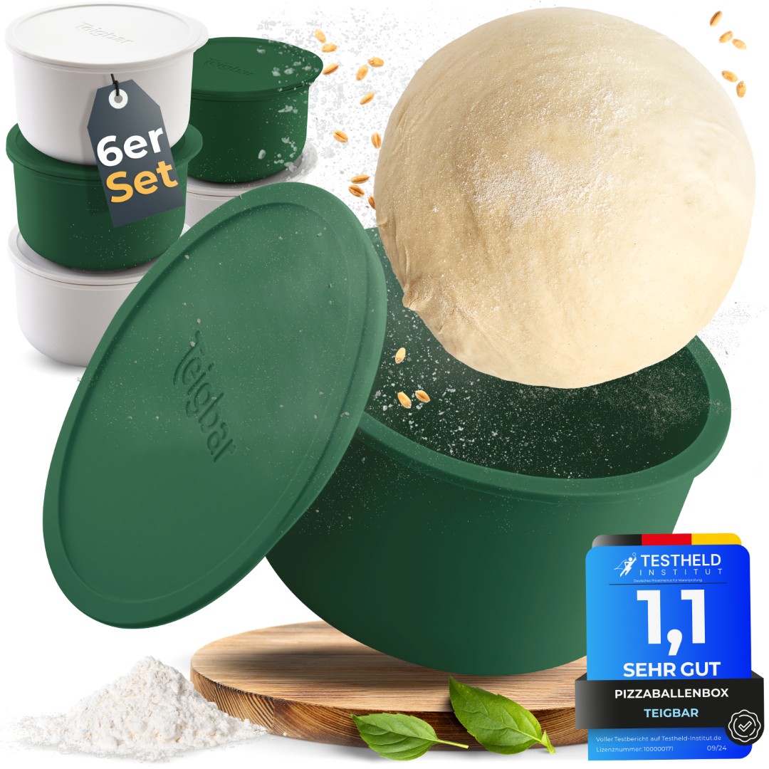 Grün / Weiß – 6er Set
